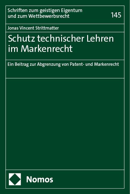 Schutz technischer Lehren im Markenrecht