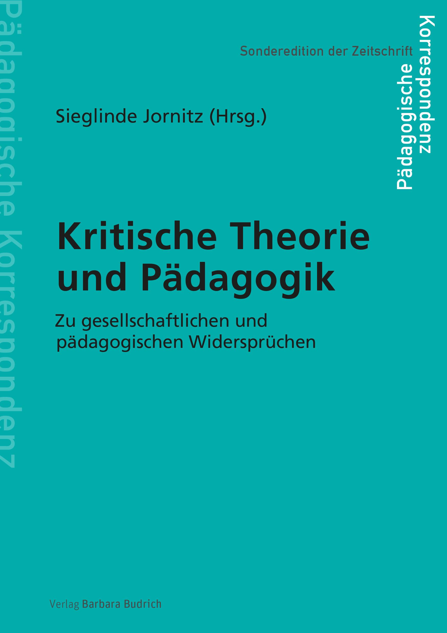 Kritische Theorie und Pädagogik