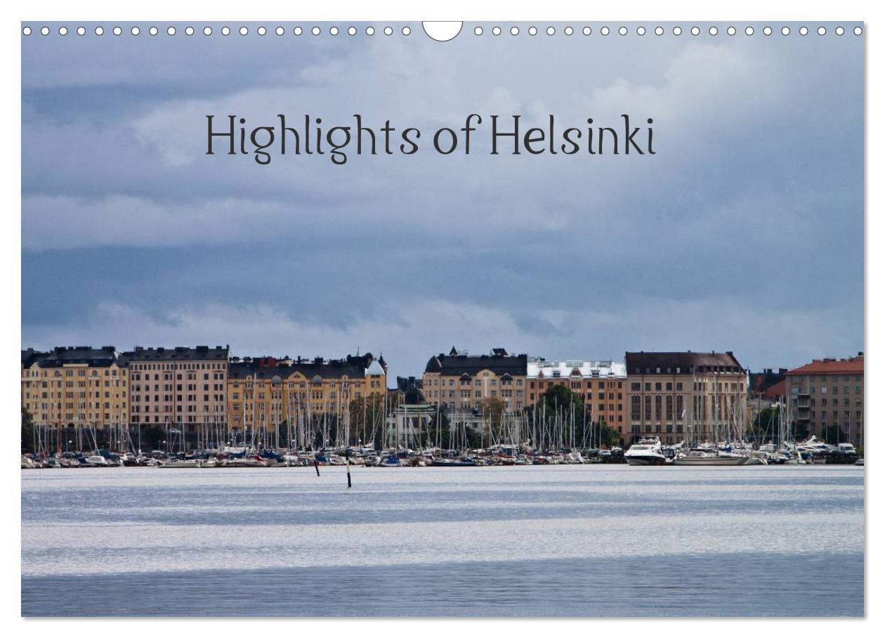 Highlights of Helsinki (Wandkalender 2025 DIN A3 quer), CALVENDO Monatskalender