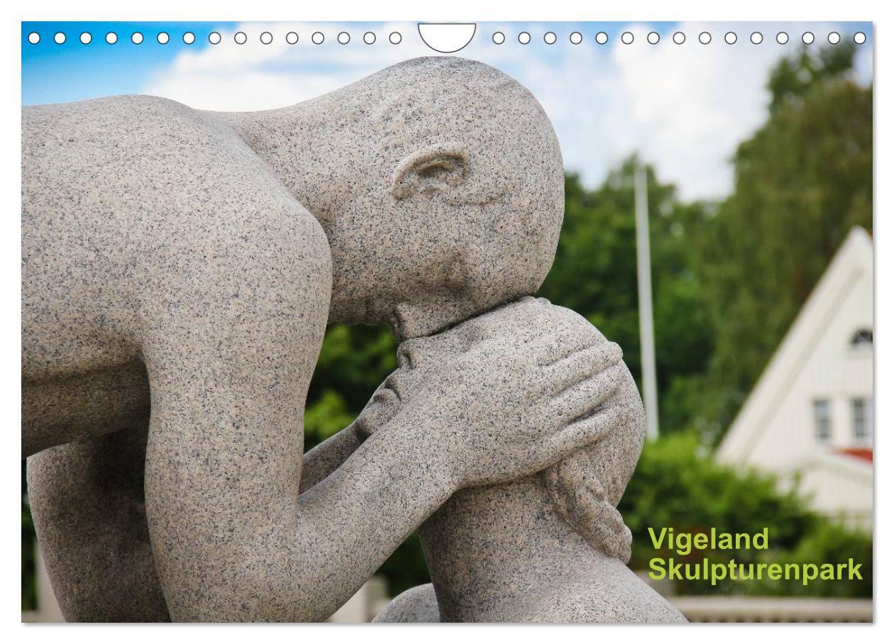 Vigeland (Wandkalender 2025 DIN A4 quer), CALVENDO Monatskalender