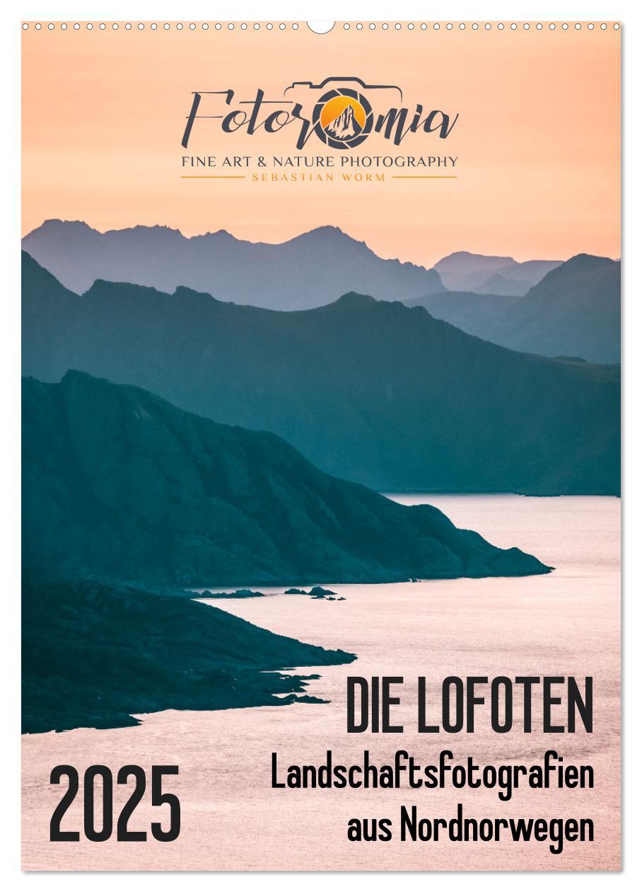 Die Lofoten ¿ Landschaftsfotografien aus Nordnorwegen (Wandkalender 2025 DIN A2 hoch), CALVENDO Monatskalender