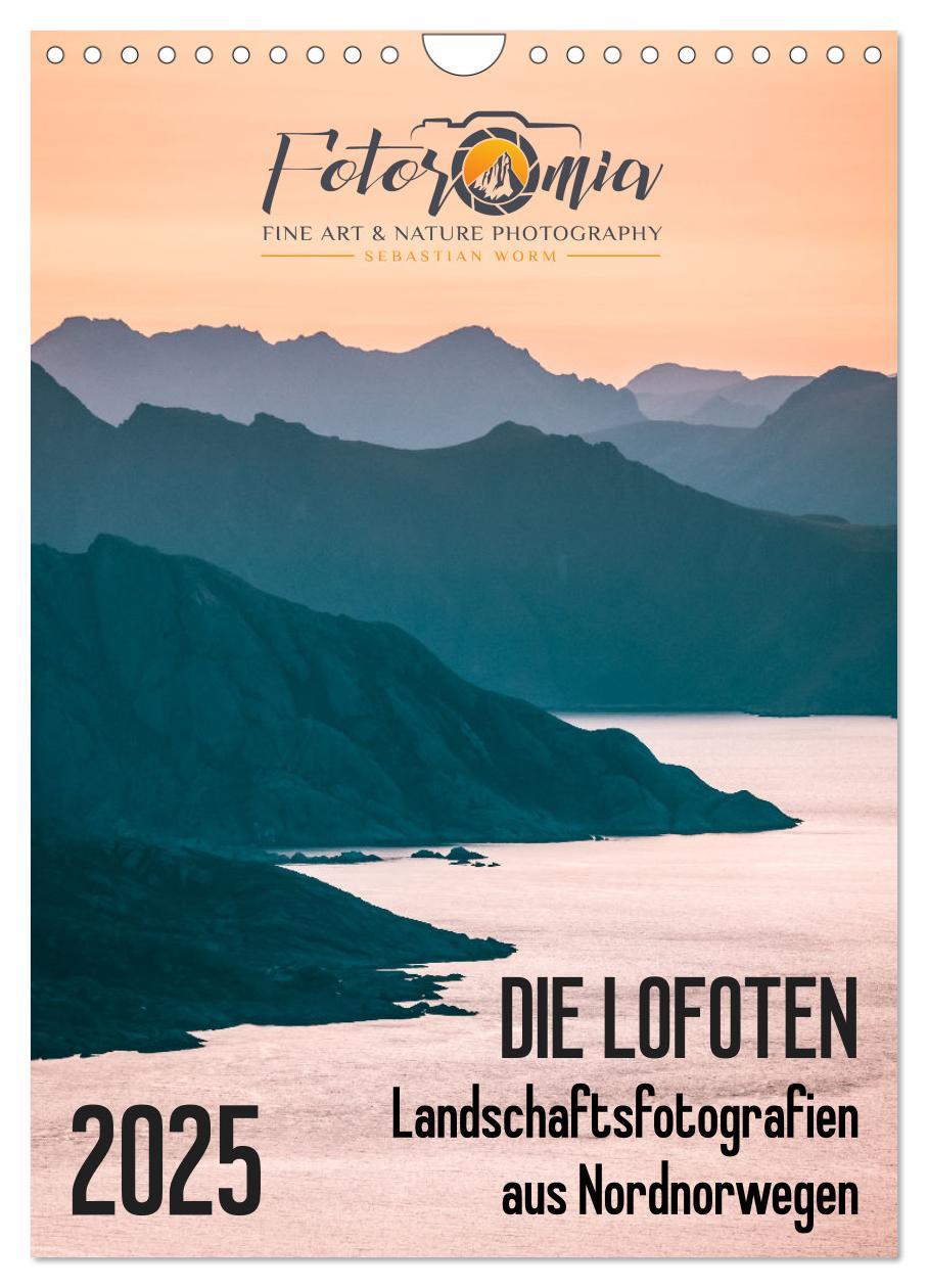 Die Lofoten ¿ Landschaftsfotografien aus Nordnorwegen (Wandkalender 2025 DIN A4 hoch), CALVENDO Monatskalender