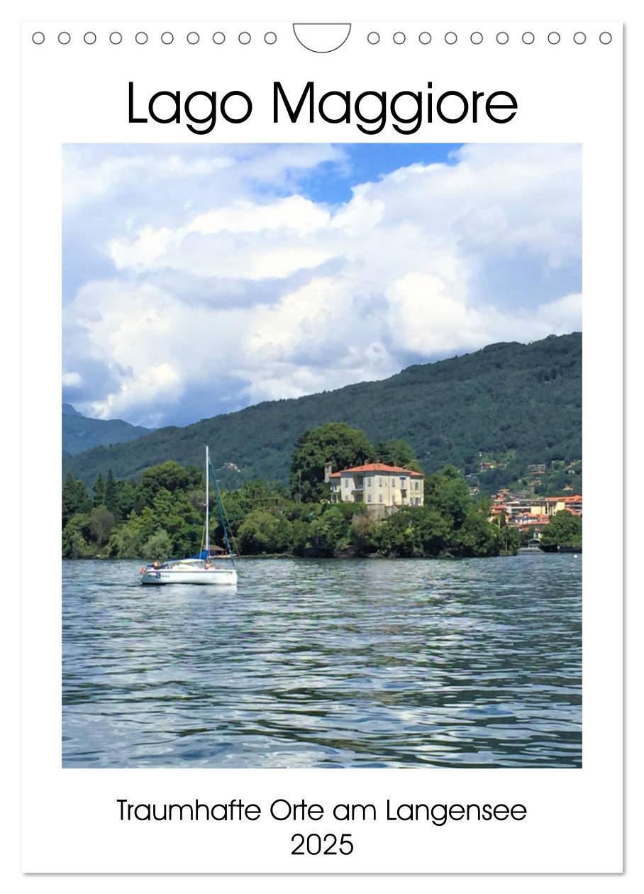 Traumhafter Lago Maggiore (Wandkalender 2025 DIN A4 hoch), CALVENDO Monatskalender