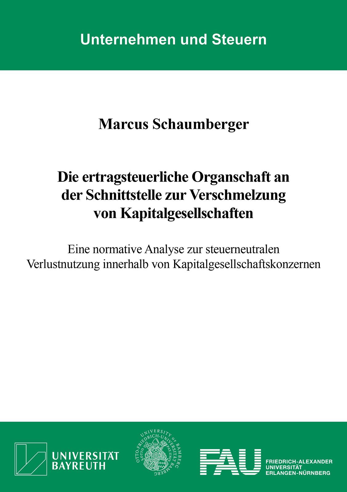 Die ertragsteuerliche Organschaft an der Schnittstelle zur Verschmelzung von Kapitalgesellschaften