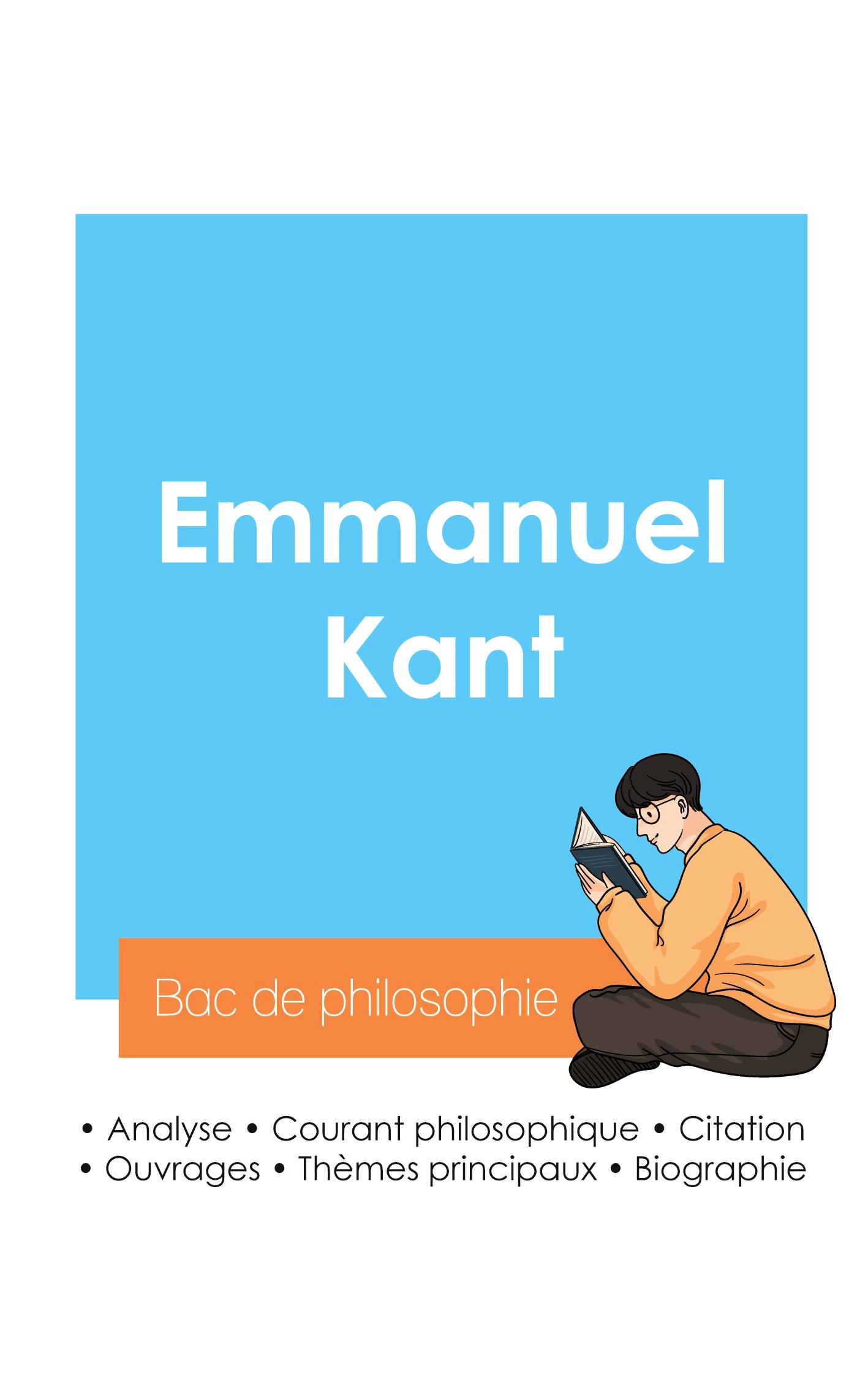 Réussir son Bac de philosophie 2024 : Analyse du philosophe Emmanuel Kant