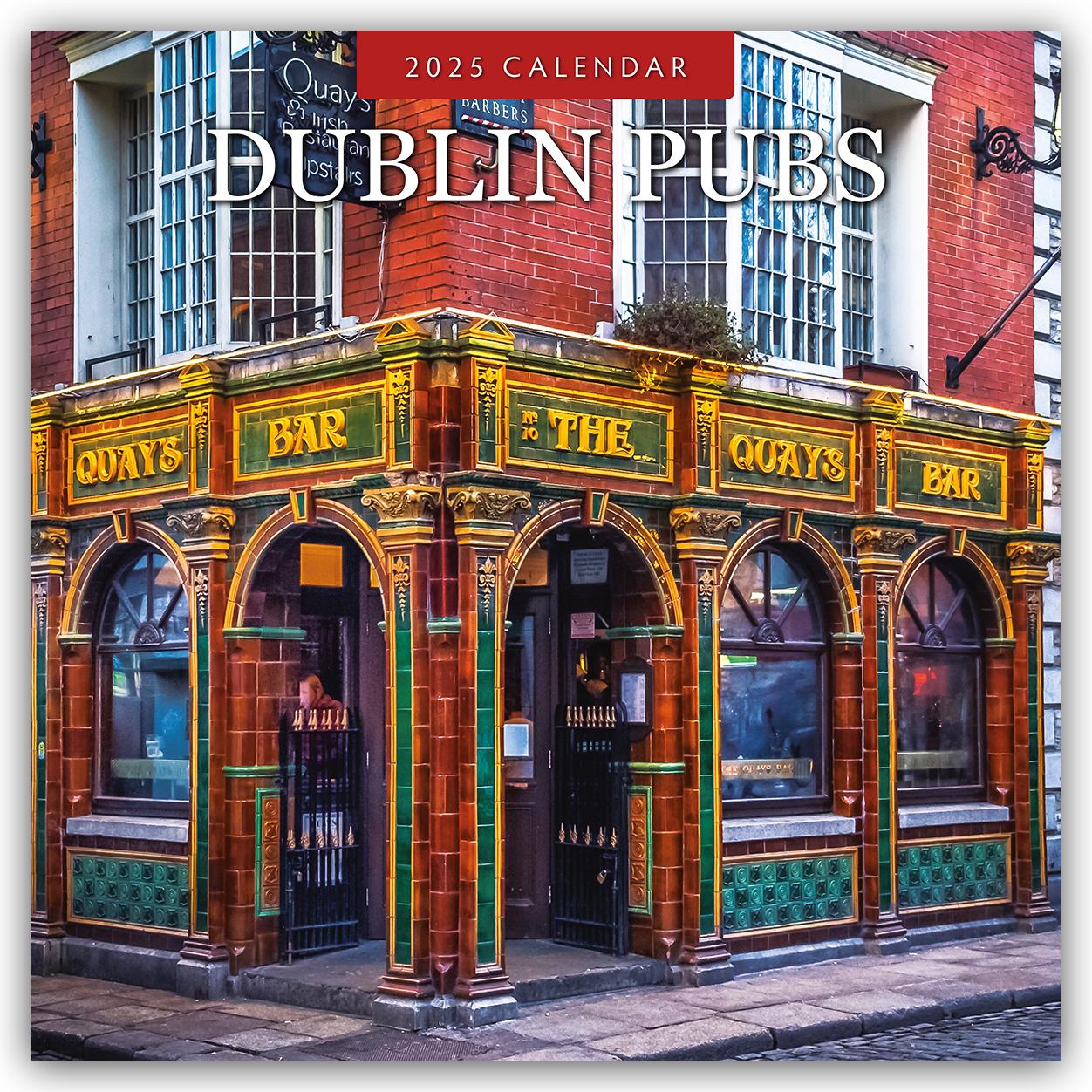 Dublin Pubs 2025 - 16-Monatskalender