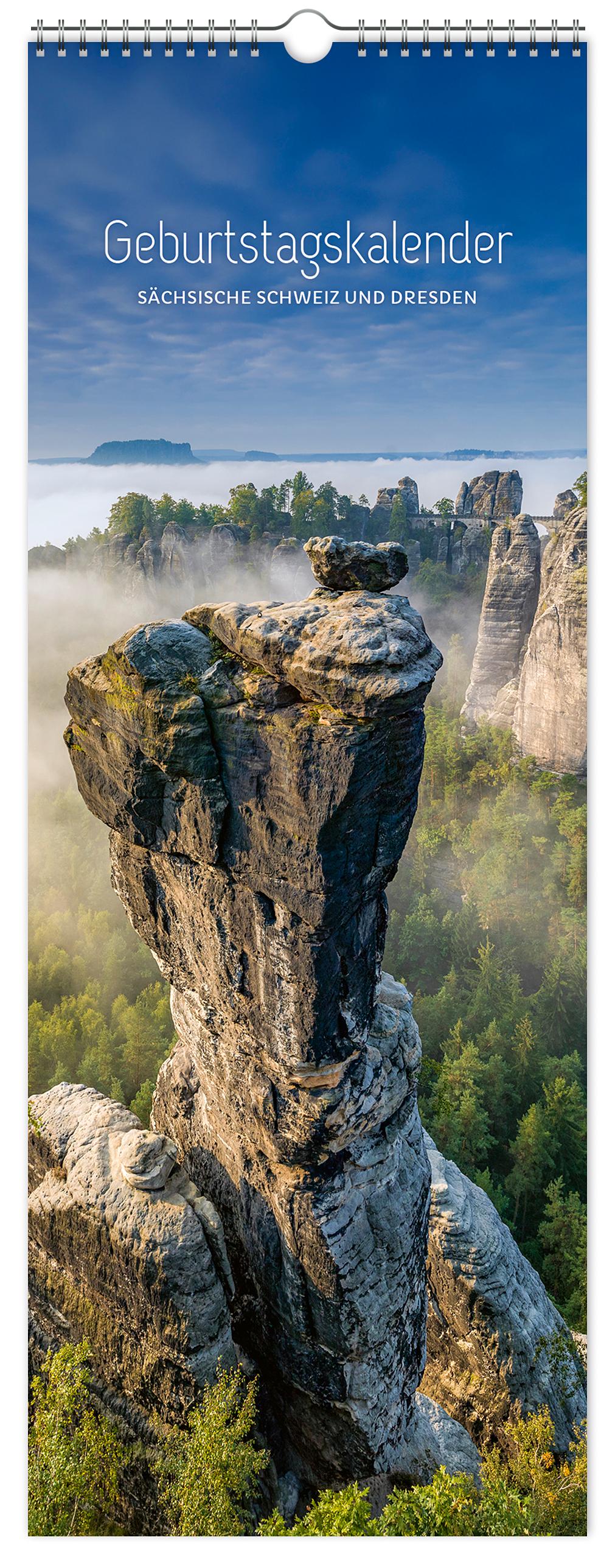 Geburtstagskalender Dresden und Sächsische Schweiz