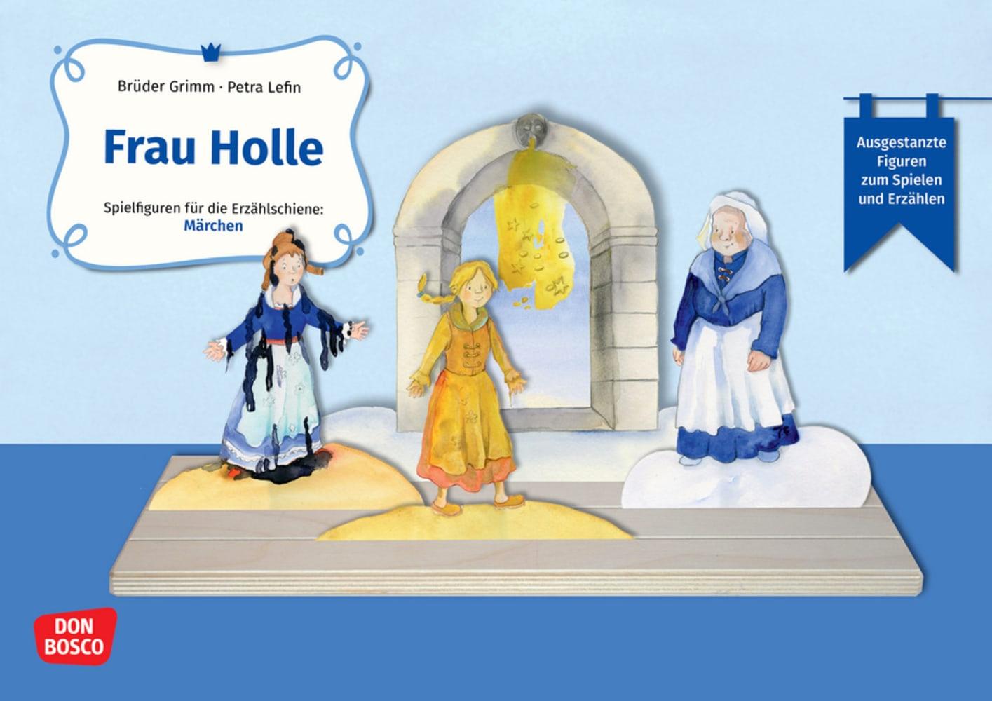 Frau Holle. Erzählschienen-Figurenset