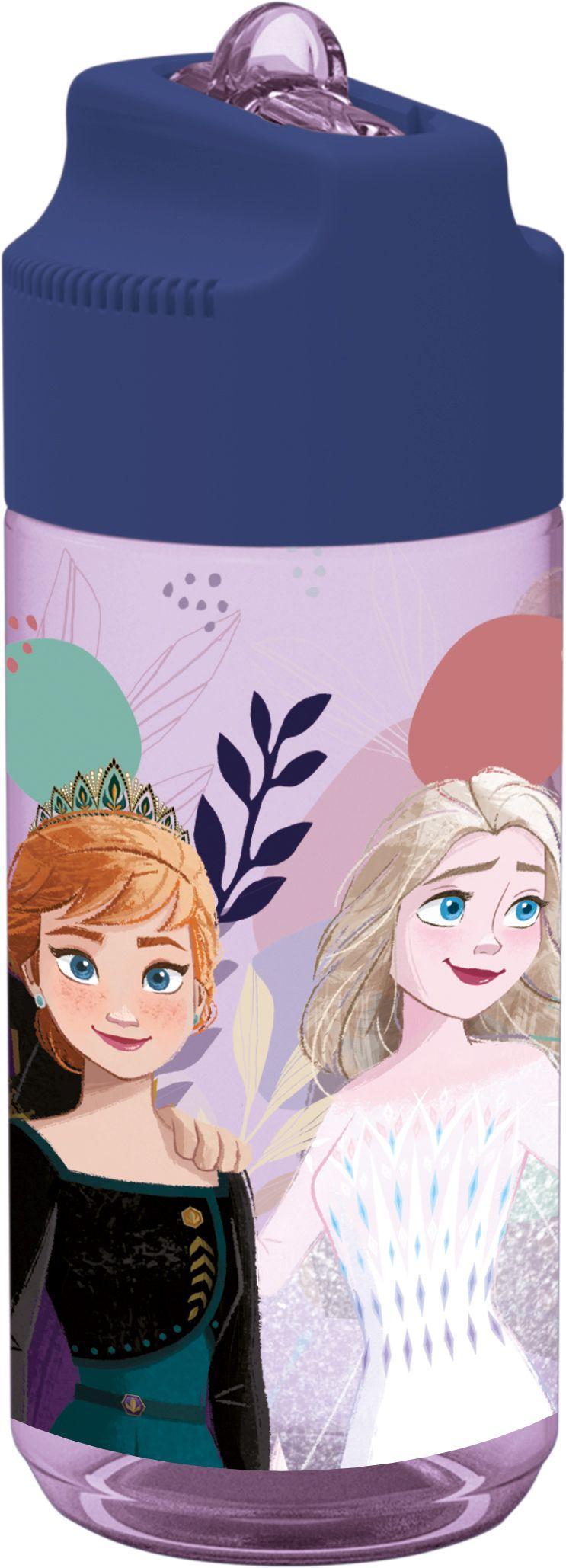 Frozen Trinkflasche mit Strohhalm