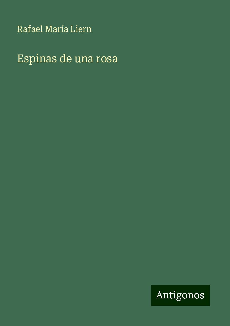 Espinas de una rosa