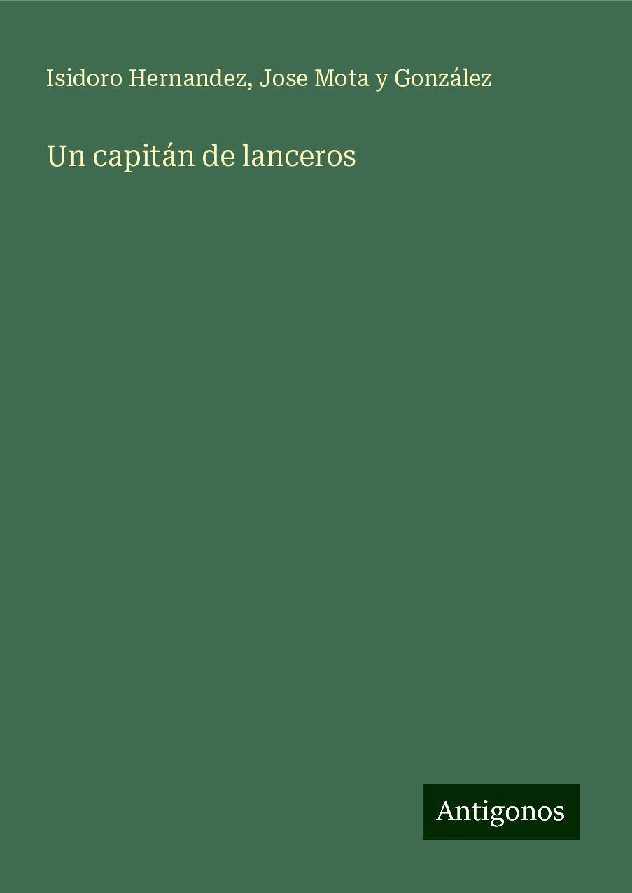 Un capitán de lanceros