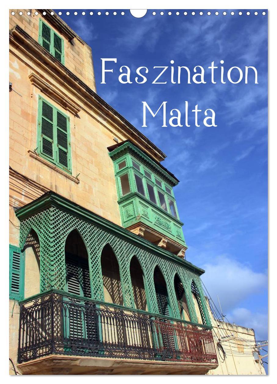 Faszination Malta (Wandkalender 2025 DIN A3 hoch), CALVENDO Monatskalender