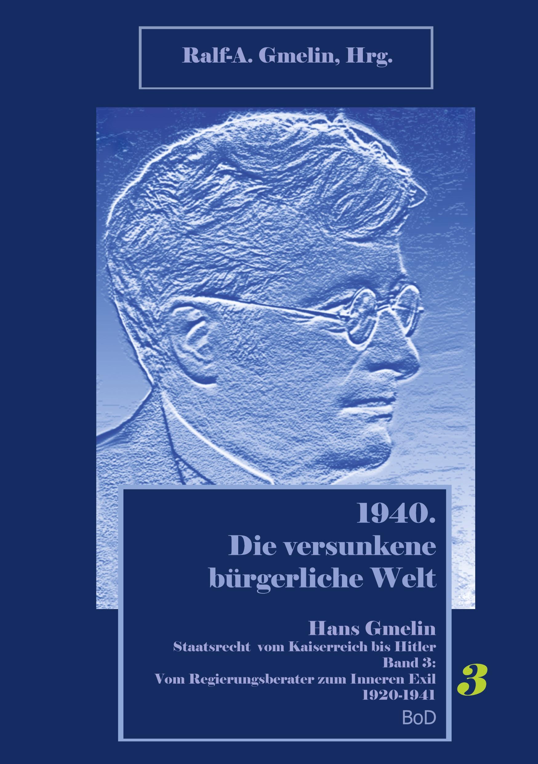 Vom Regierungsberater zum Inneren Exil 1920-1941