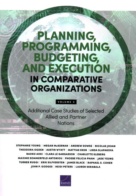 Planning, Programming, Budgeting, and Execution in Comparative Organizations