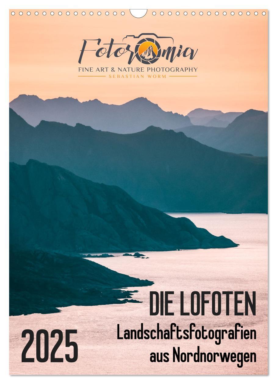 Die Lofoten ¿ Landschaftsfotografien aus Nordnorwegen (Wandkalender 2025 DIN A3 hoch), CALVENDO Monatskalender