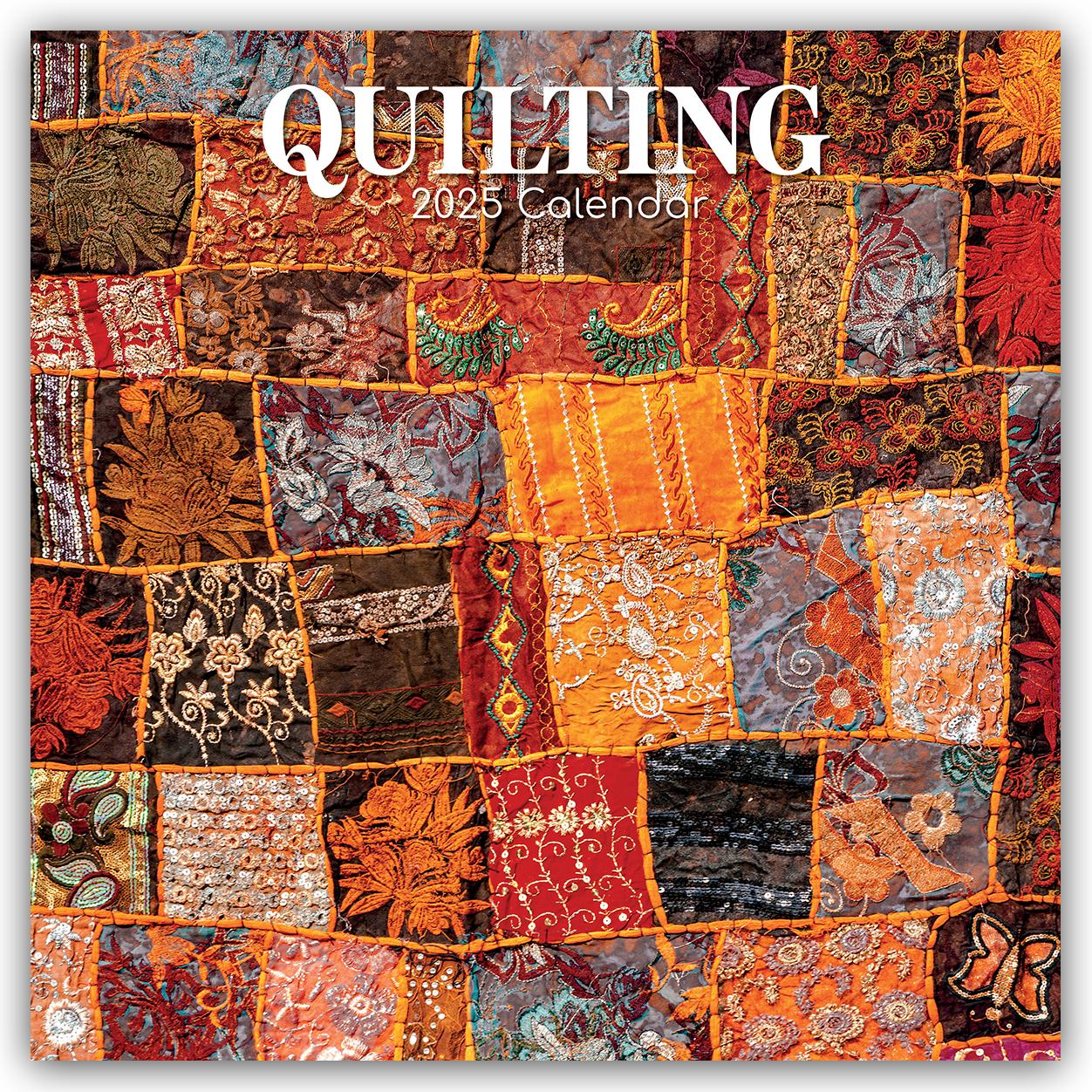 Quilting - Quilten 2025 - 12-Monatskalender