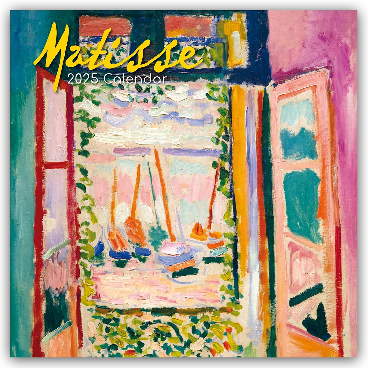 Matisse - Henri Matisse 2025 - 16-Monatskalender