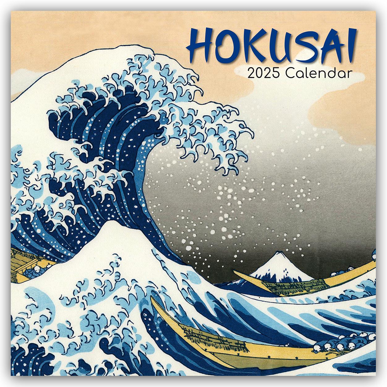 Hokusai 2025 - 12-Monatskalender