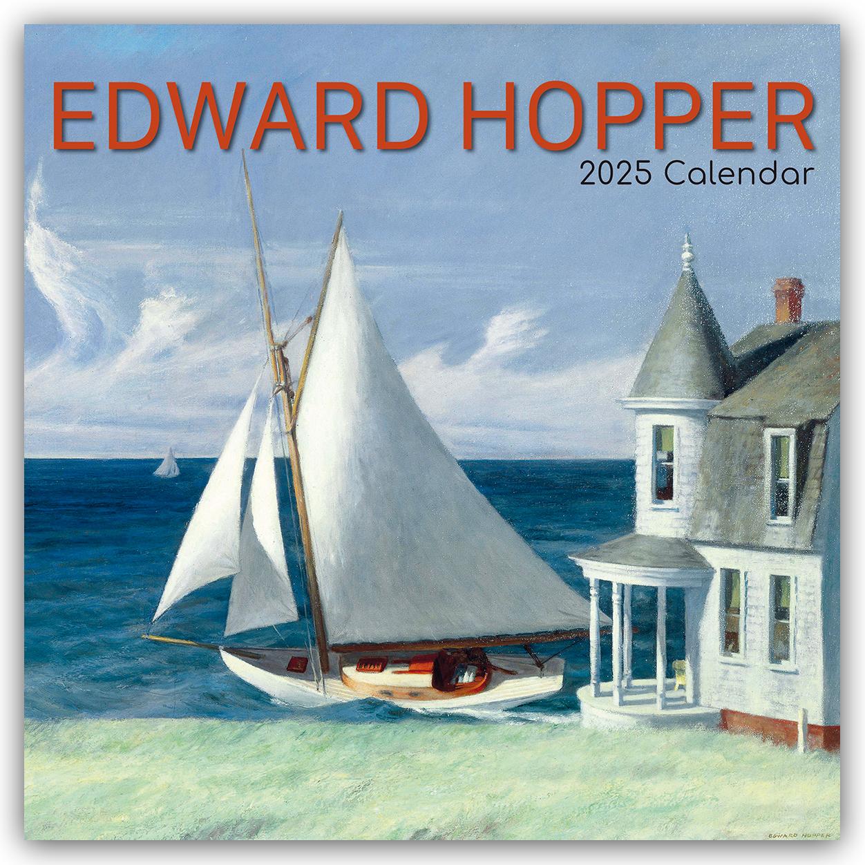 Edward Hopper 2025 - 12-Monatskalender