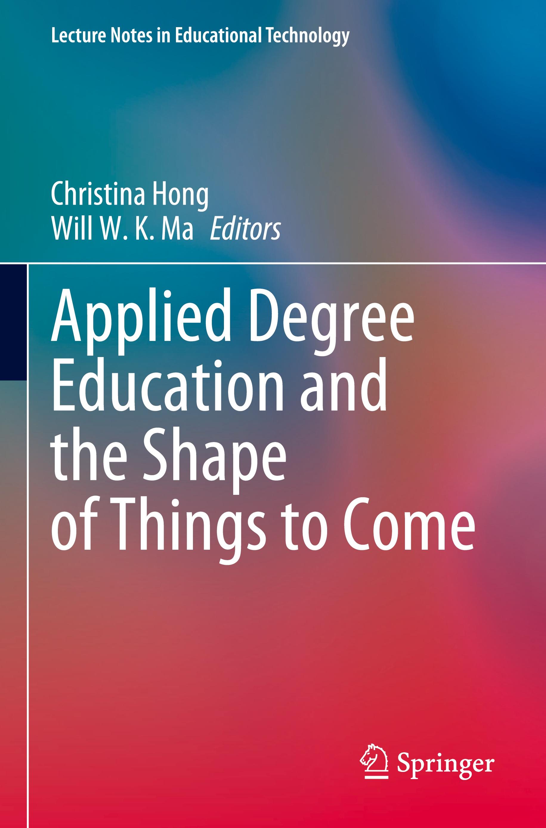 Applied Degree Education and the Shape of Things to Come