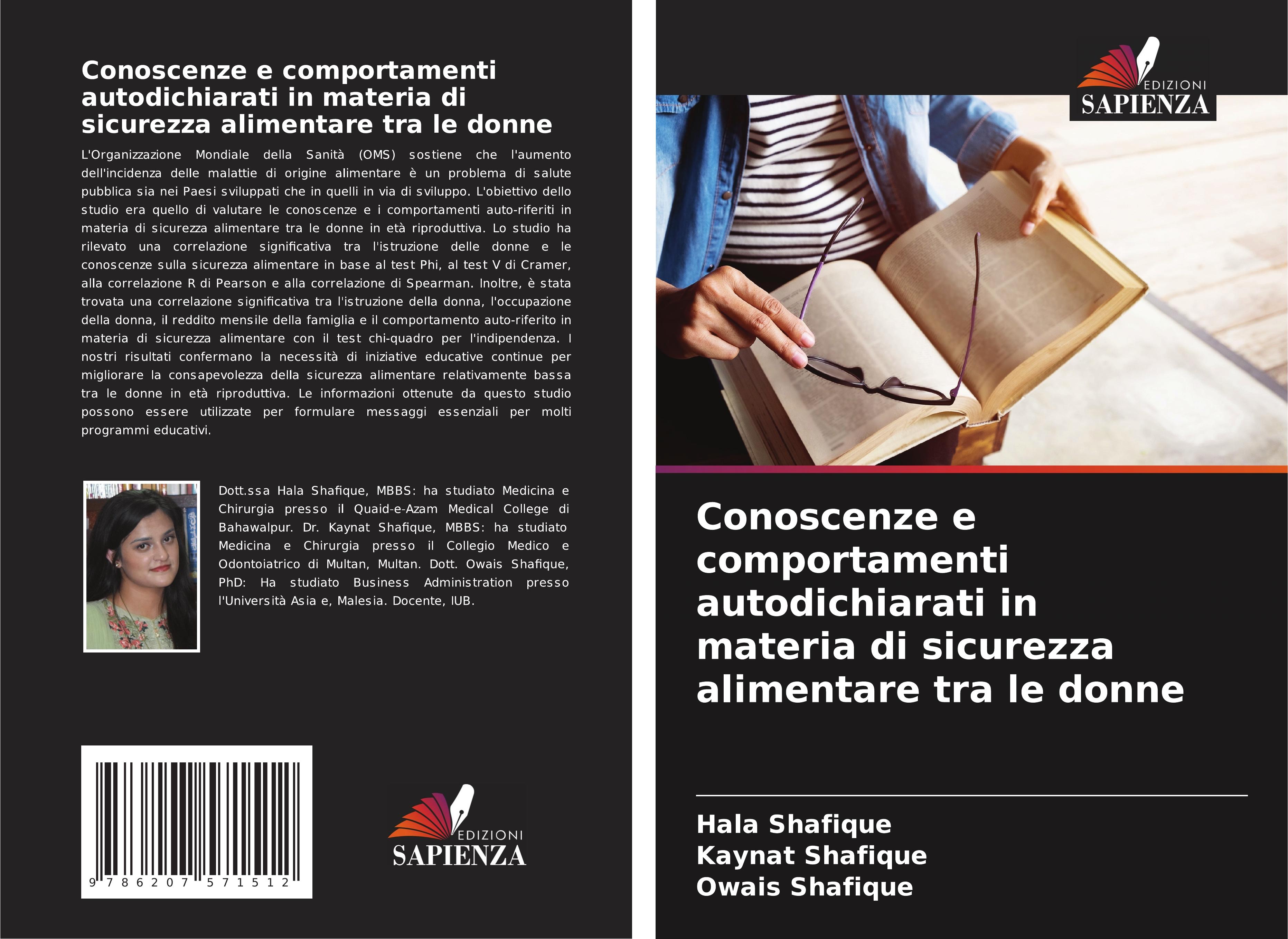 Conoscenze e comportamenti autodichiarati in materia di sicurezza alimentare tra le donne