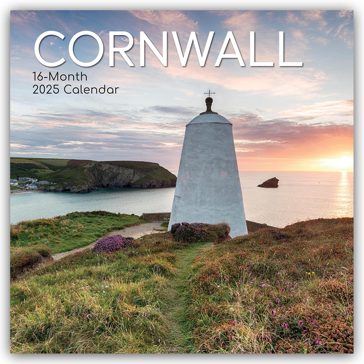 Cornwall 2025 - 16-Monatskalender