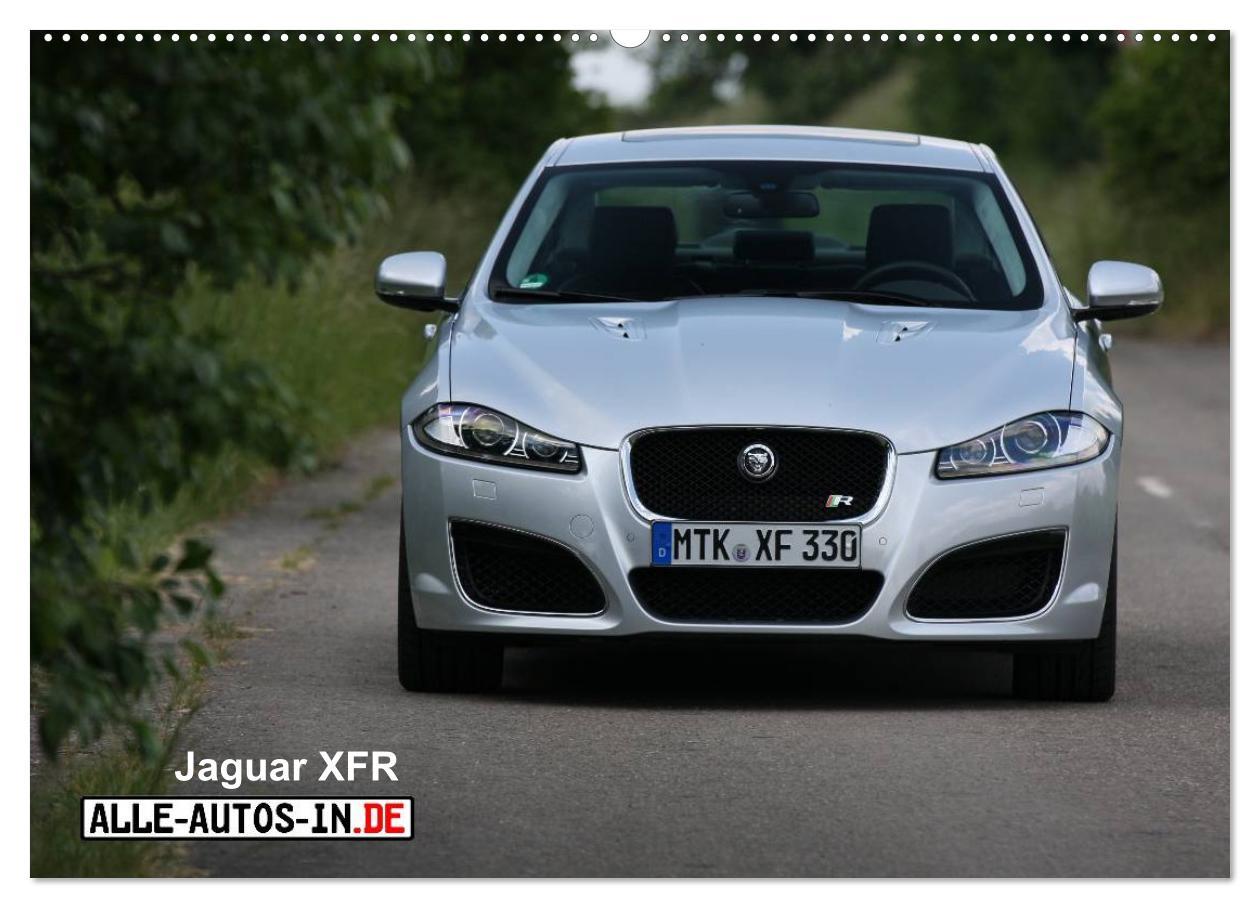 Jaguar XFR (Wandkalender 2025 DIN A2 quer), CALVENDO Monatskalender