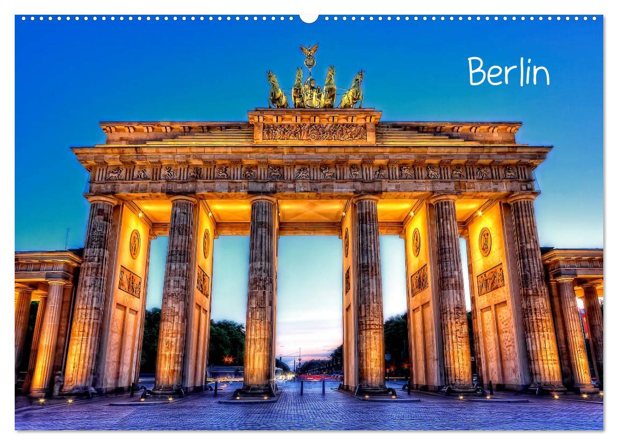 Berlin (Wandkalender 2025 DIN A2 quer), CALVENDO Monatskalender