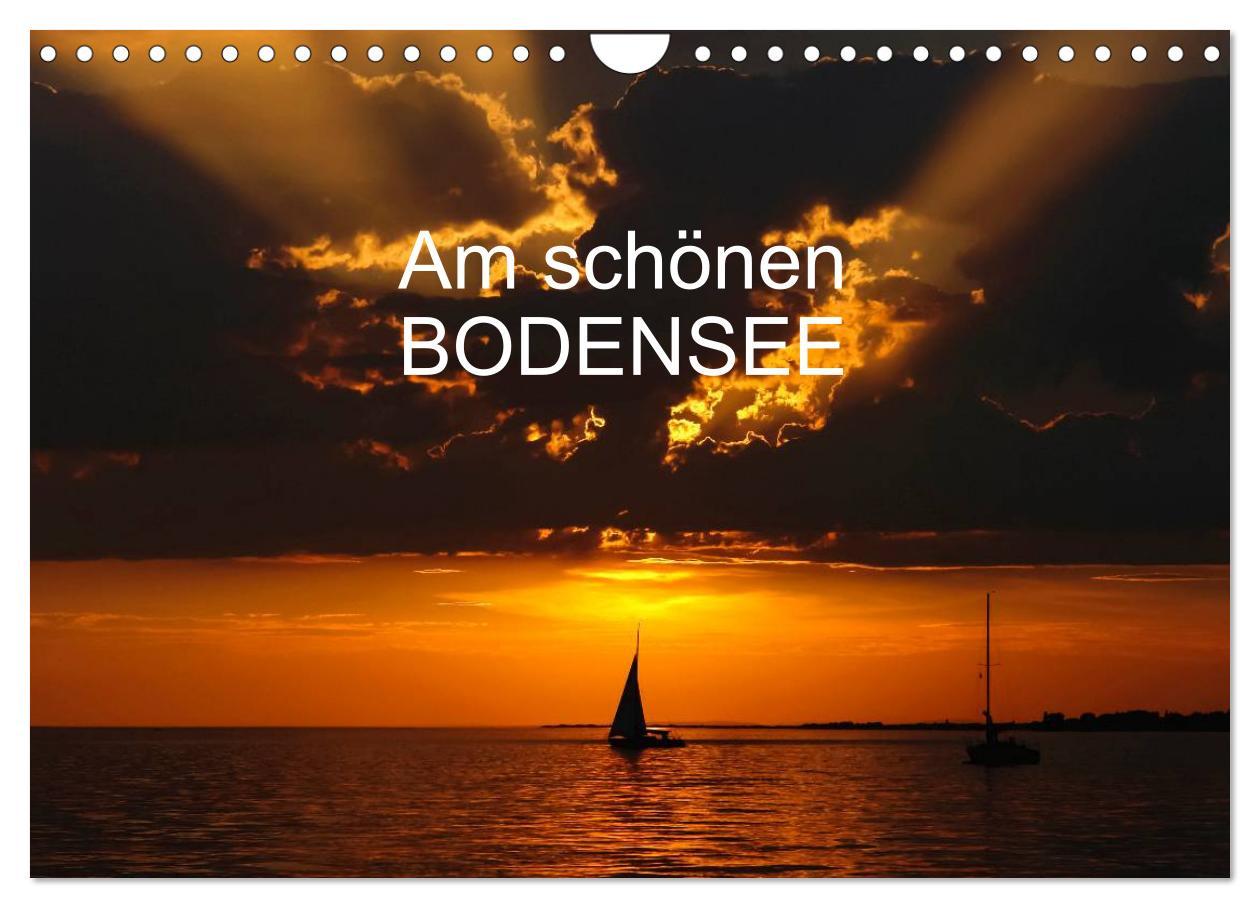 Am schönen Bodensee (Wandkalender 2025 DIN A4 quer), CALVENDO Monatskalender