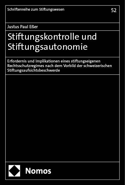 Stiftungskontrolle und Stiftungsautonomie