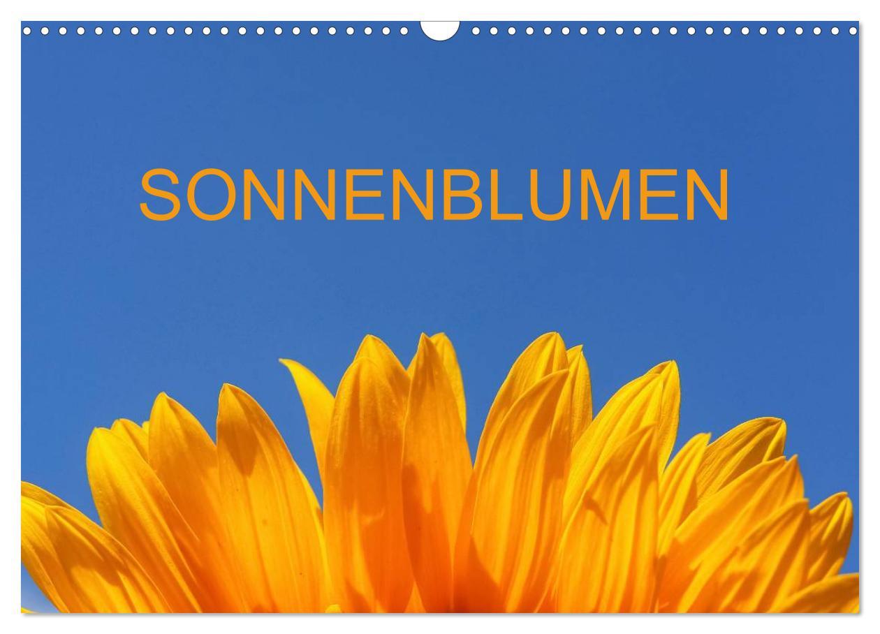 Sonnenblumen (Wandkalender 2025 DIN A3 quer), CALVENDO Monatskalender