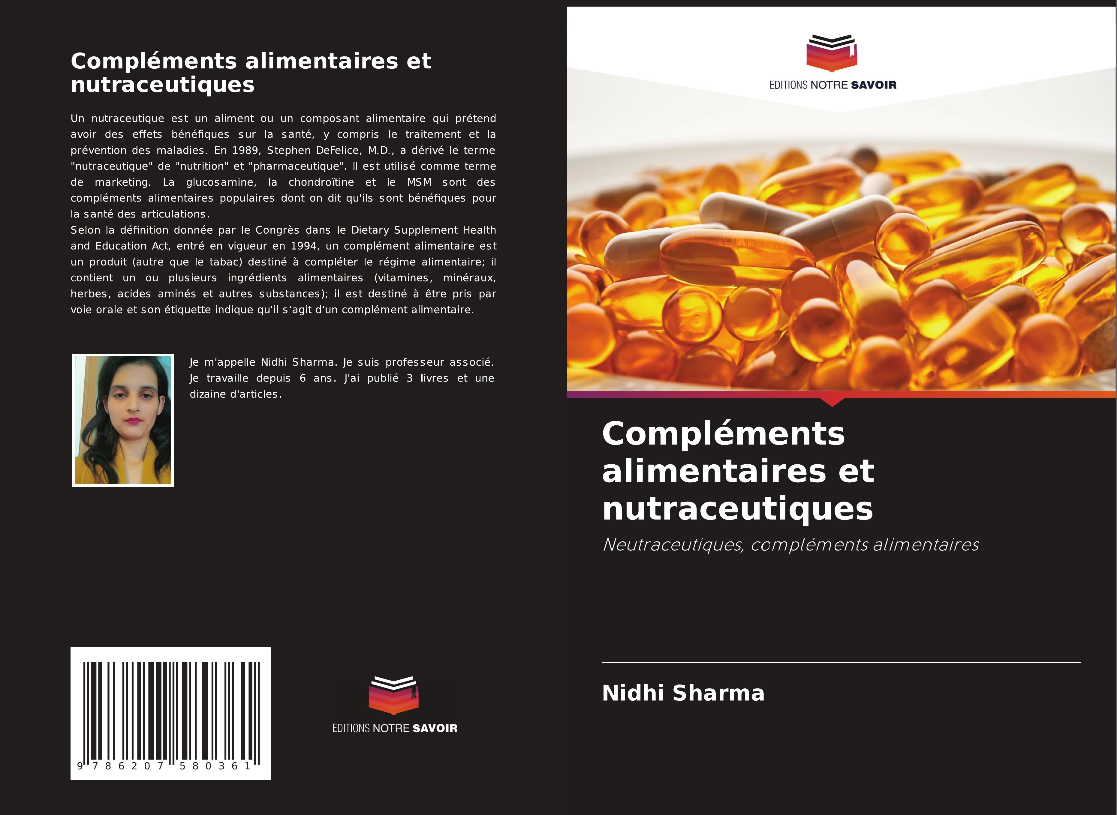 Compléments alimentaires et nutraceutiques