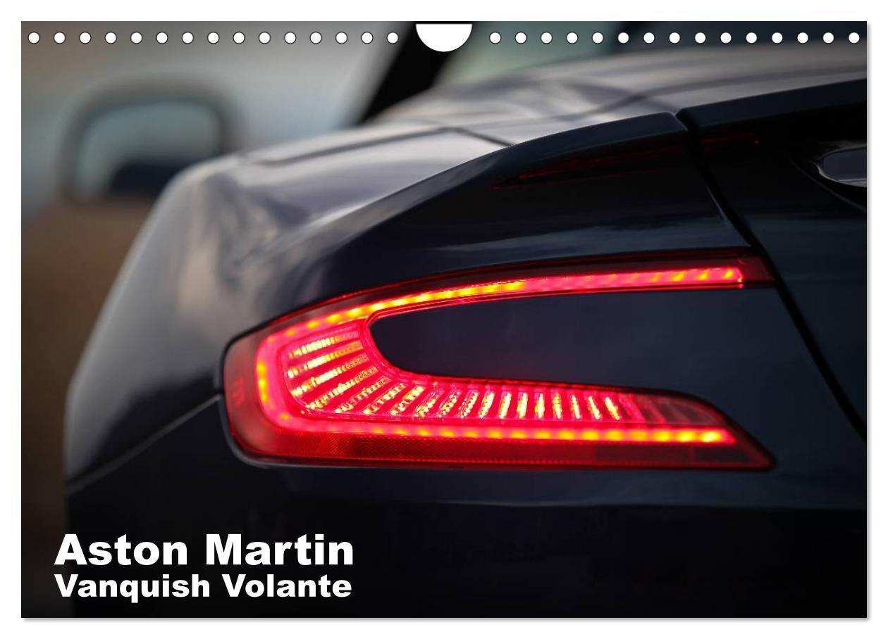 Aston Martin Vanquish Volante (Wandkalender 2025 DIN A4 quer), CALVENDO Monatskalender