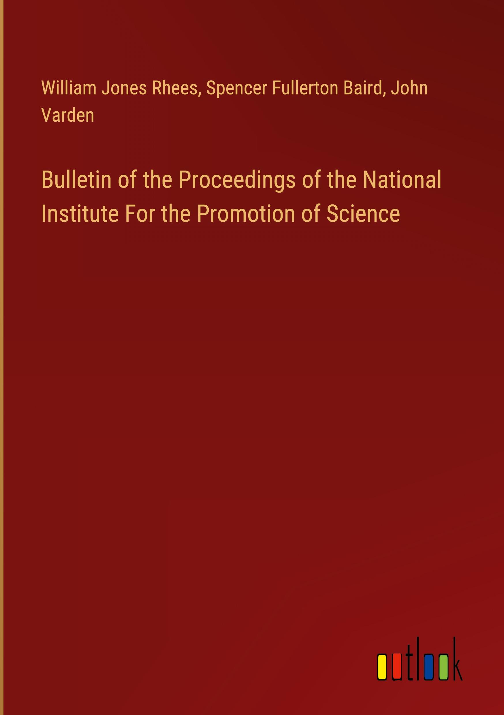 Bulletin of the Proceedings of the National Institute For the Promotion of Science