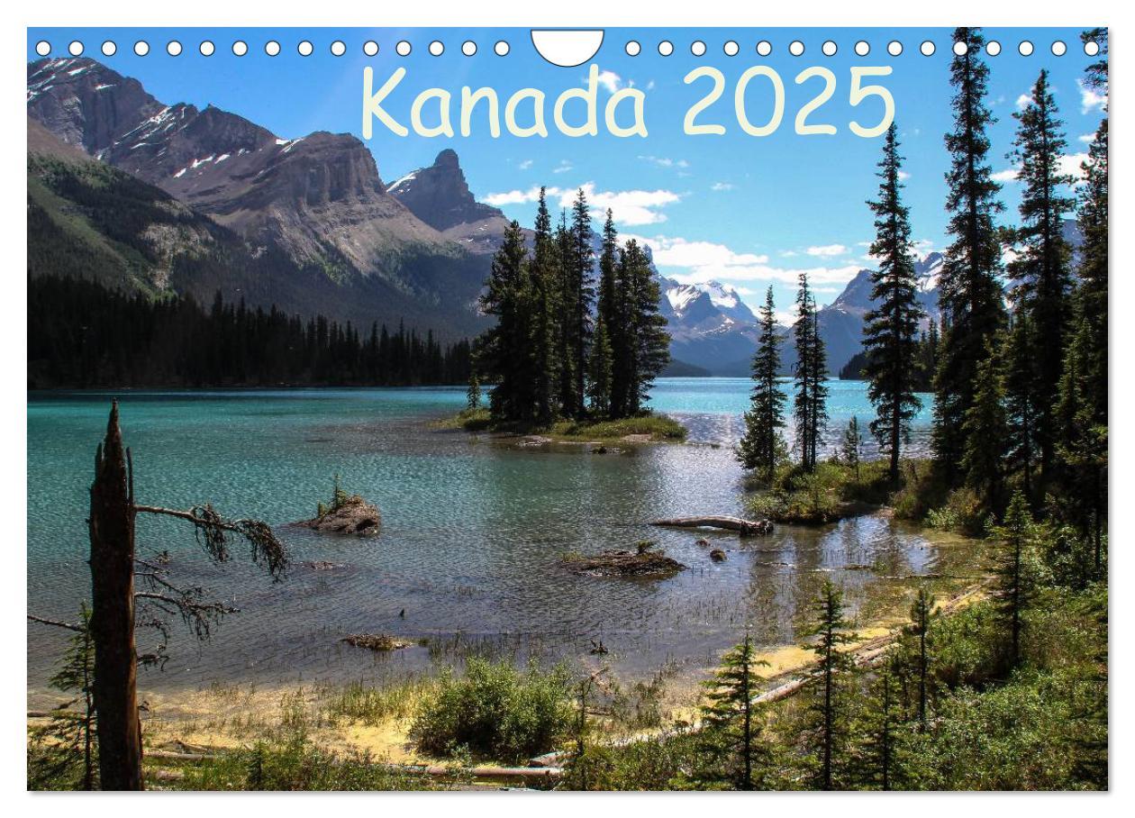 Kanada 2025 (Wandkalender 2025 DIN A4 quer), CALVENDO Monatskalender