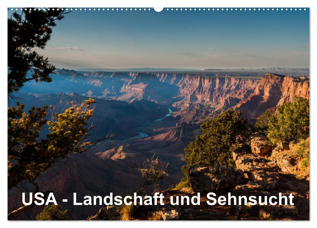 USA ¿ Landschaft und Sehnsucht (Wandkalender 2025 DIN A2 quer), CALVENDO Monatskalender