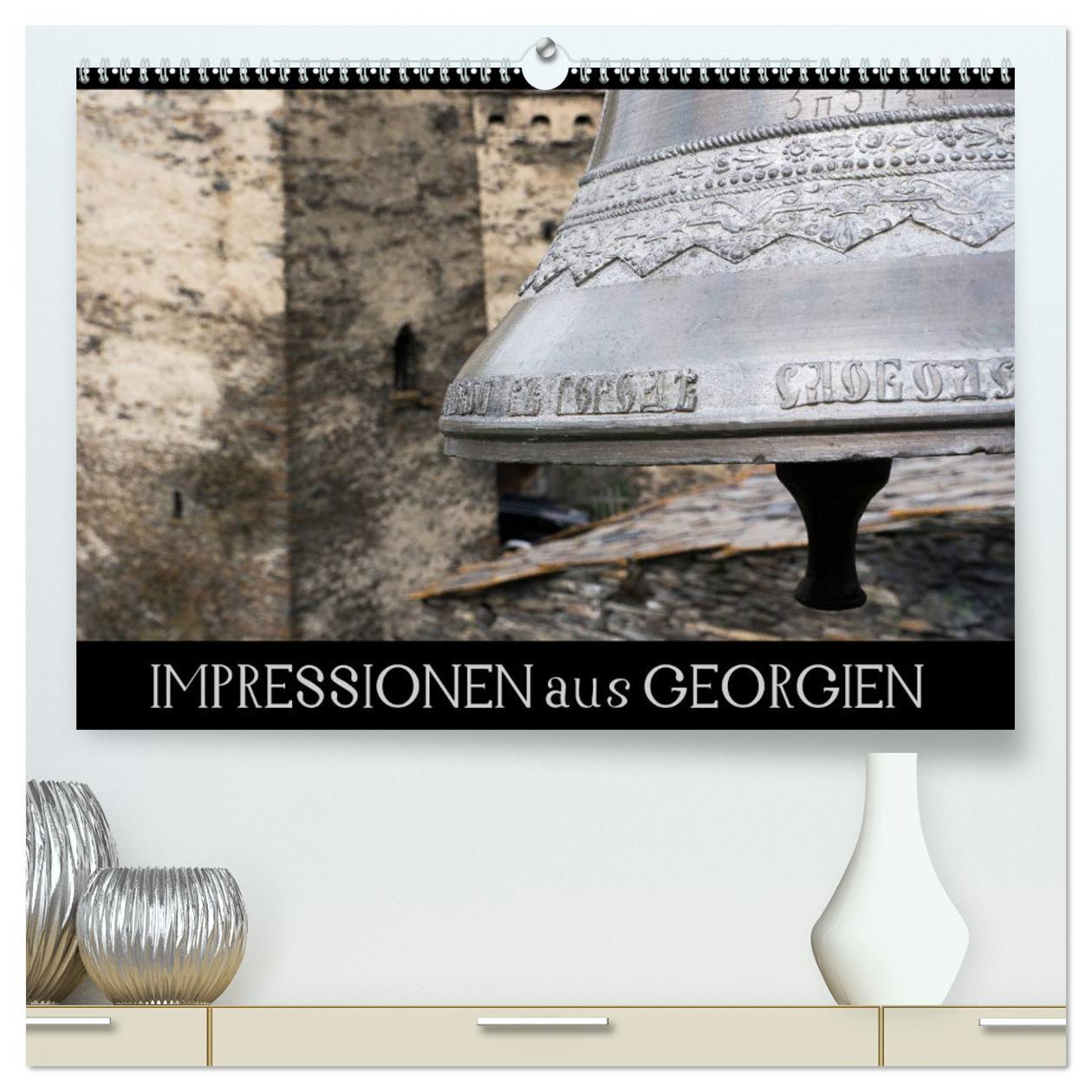 Impressionen aus Georgien (hochwertiger Premium Wandkalender 2025 DIN A2 quer), Kunstdruck in Hochglanz