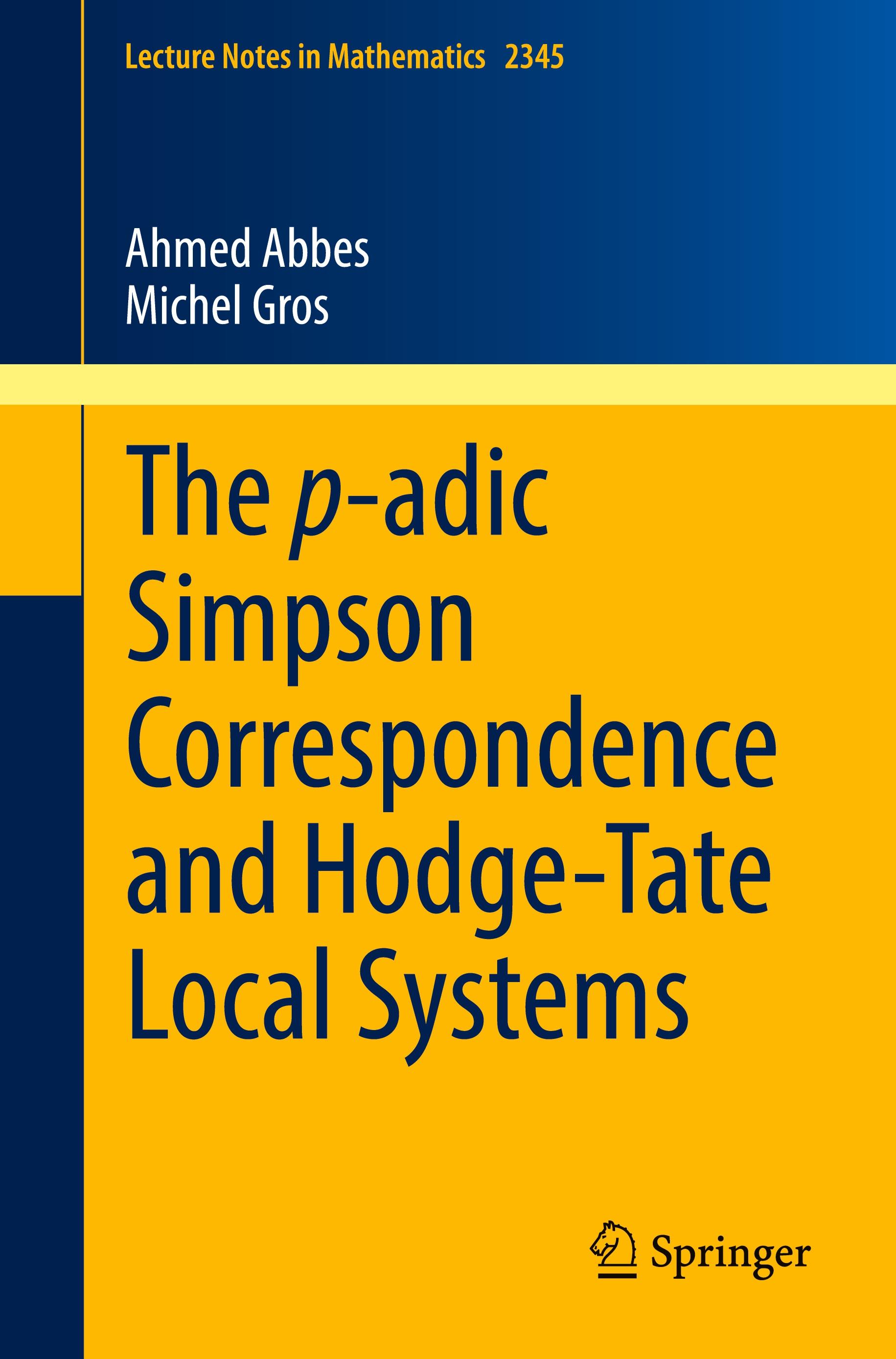 The p-adic Simpson Correspondence and Hodge-Tate Local Systems