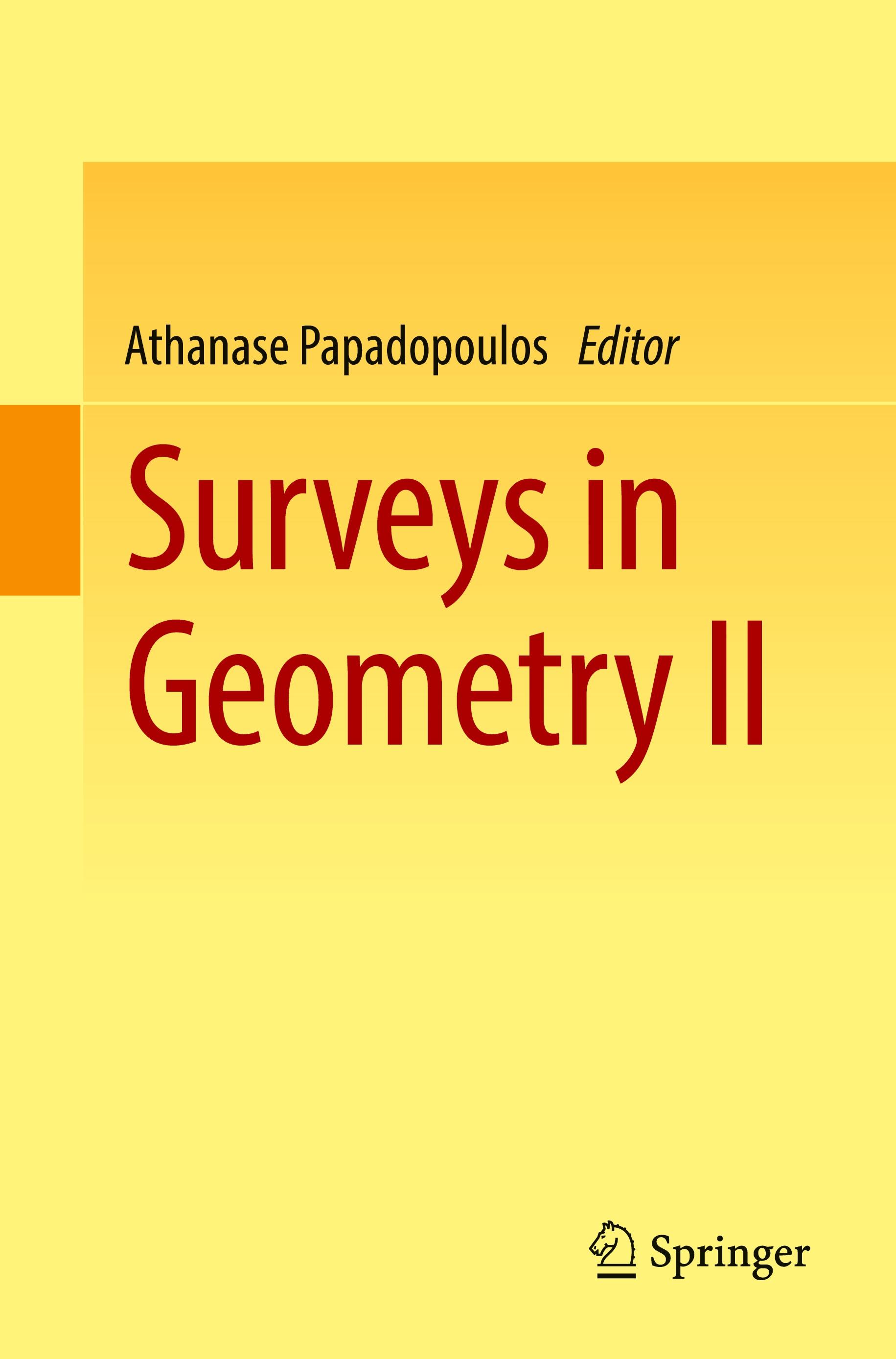 Surveys in Geometry II