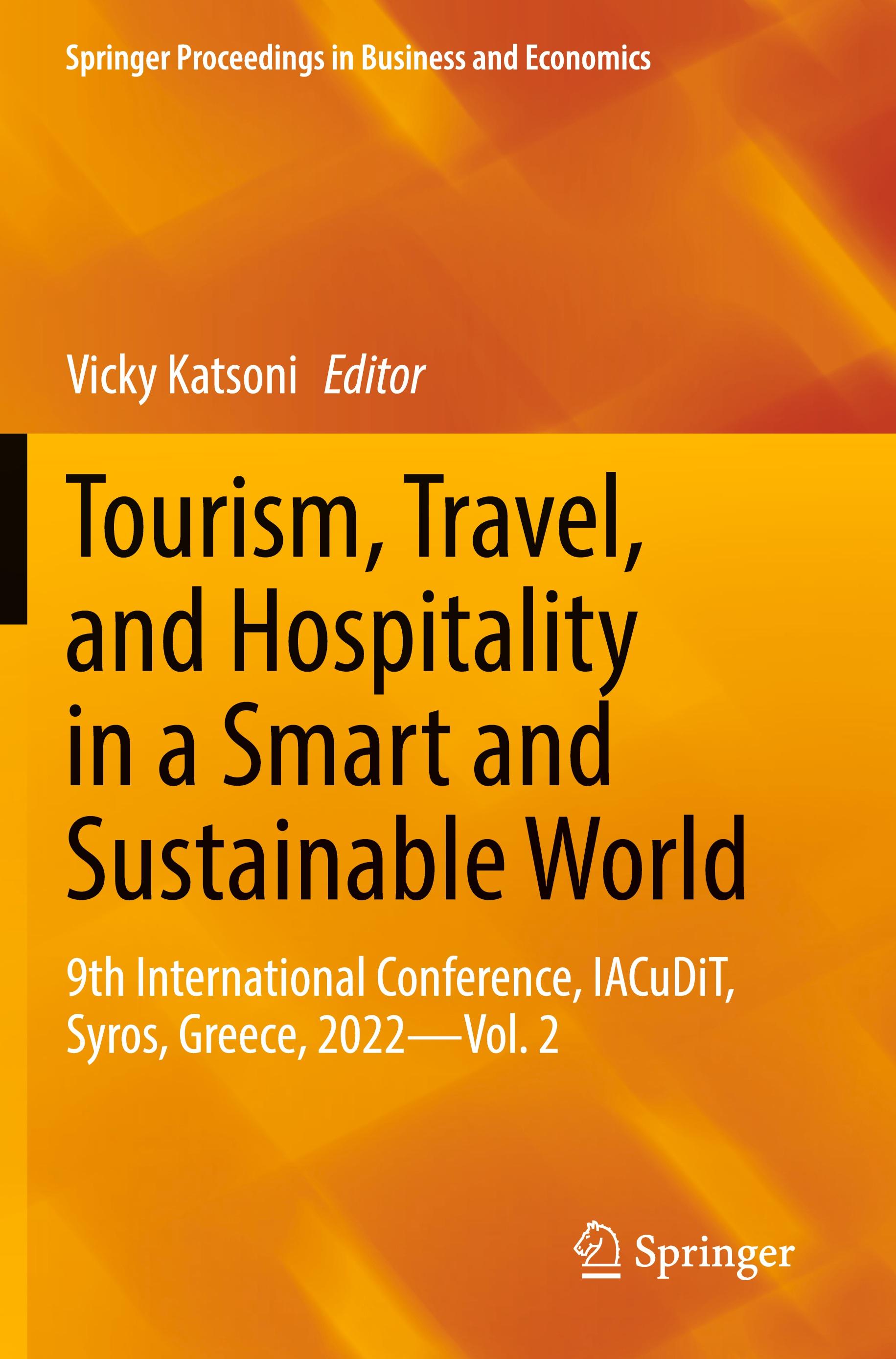 Tourism, Travel, and Hospitality in a Smart and Sustainable World