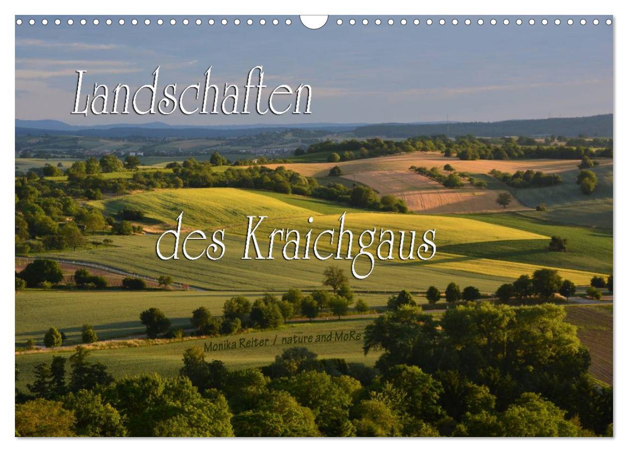 Landschaften des Kraichgaus (Wandkalender 2025 DIN A3 quer), CALVENDO Monatskalender