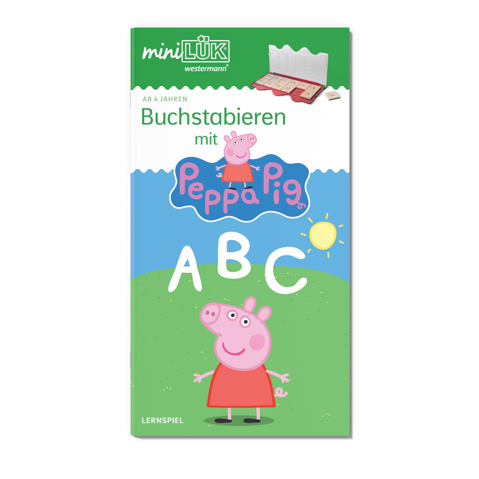 miniLÜK. Kindergarten/Vorschule Buchstabieren mit Peppa Pig