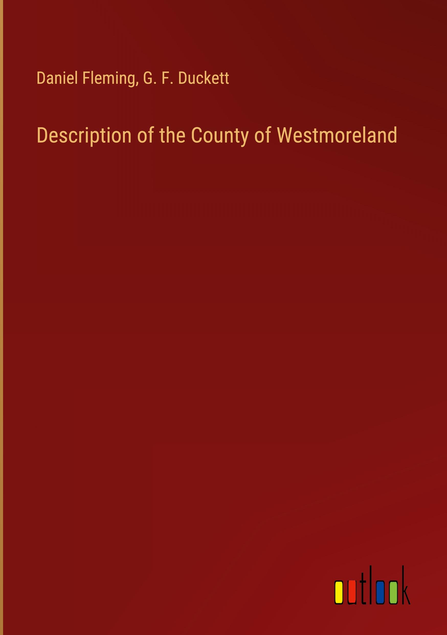 Description of the County of Westmoreland