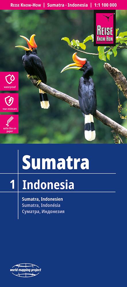 Reise Know-How Landkarte Sumatra (1:1.100.000) - Indonesien 1