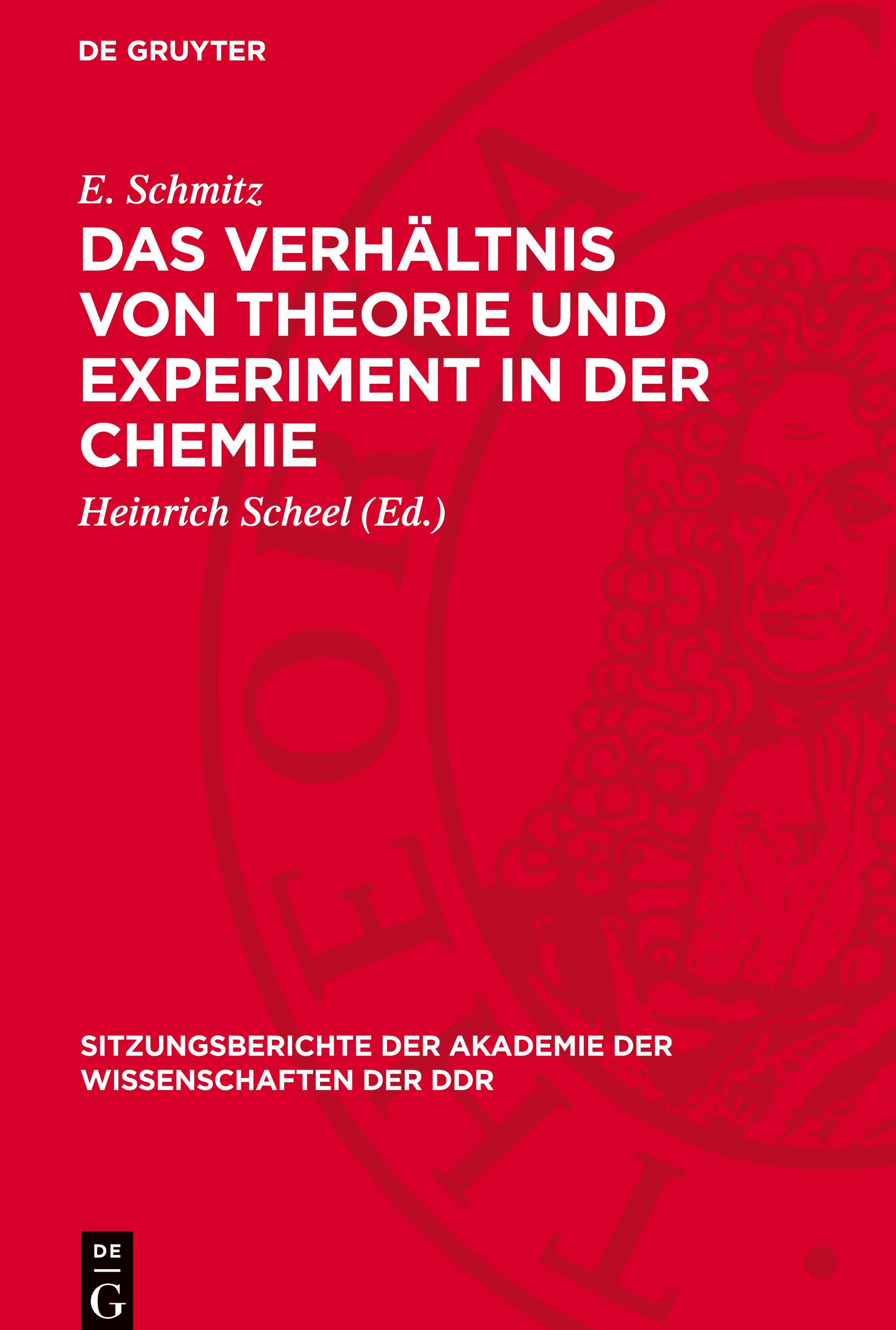 Das Verhältnis von Theorie und Experiment in der Chemie