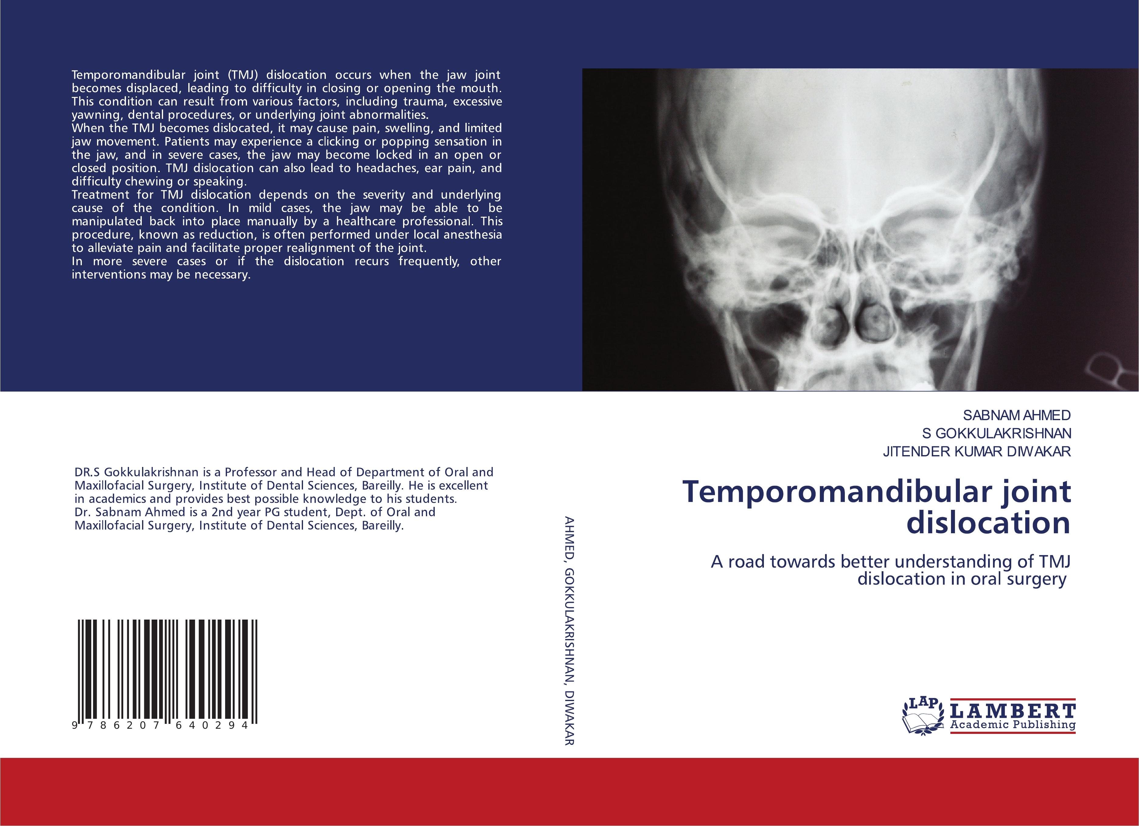 Temporomandibular joint dislocation