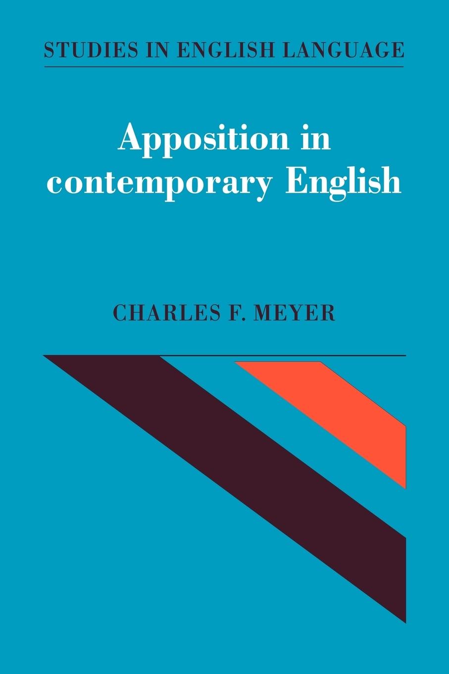 Apposition in Contemporary English