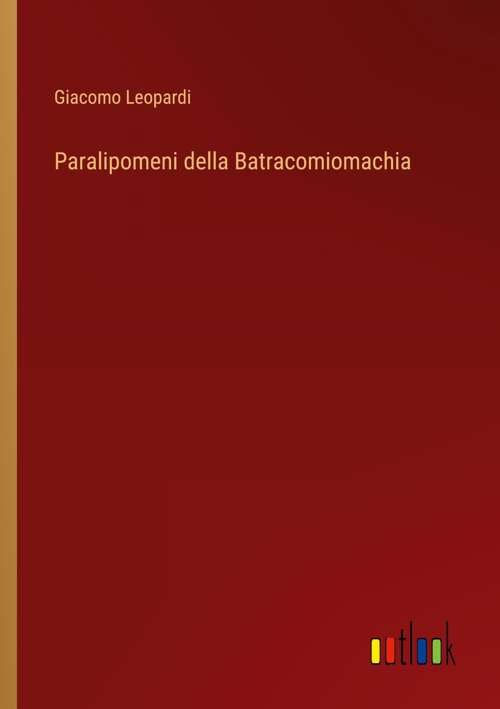 Paralipomeni della Batracomiomachia