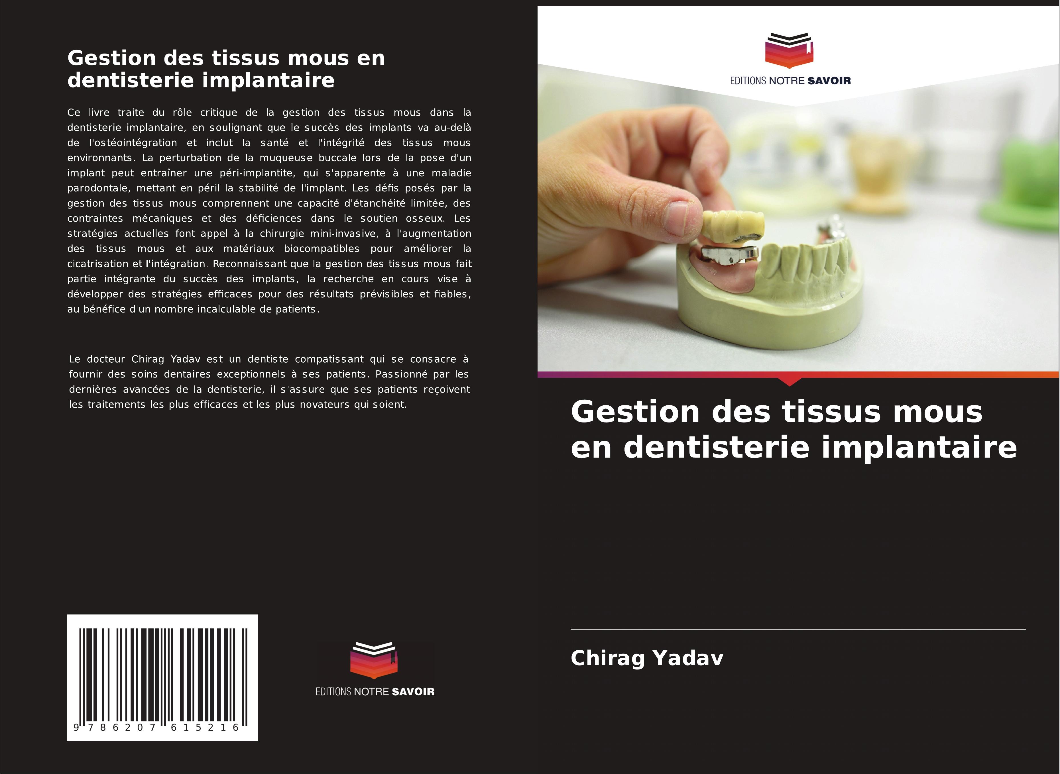 Gestion des tissus mous en dentisterie implantaire