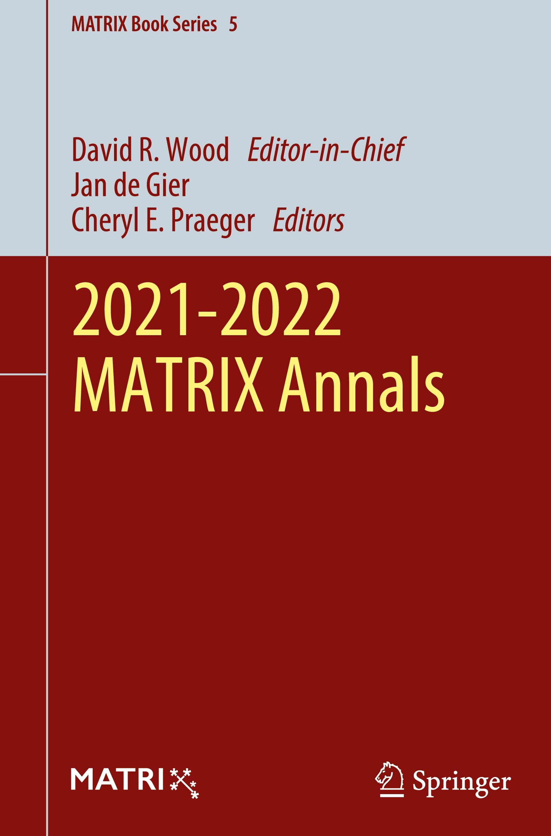 2021-2022 MATRIX Annals